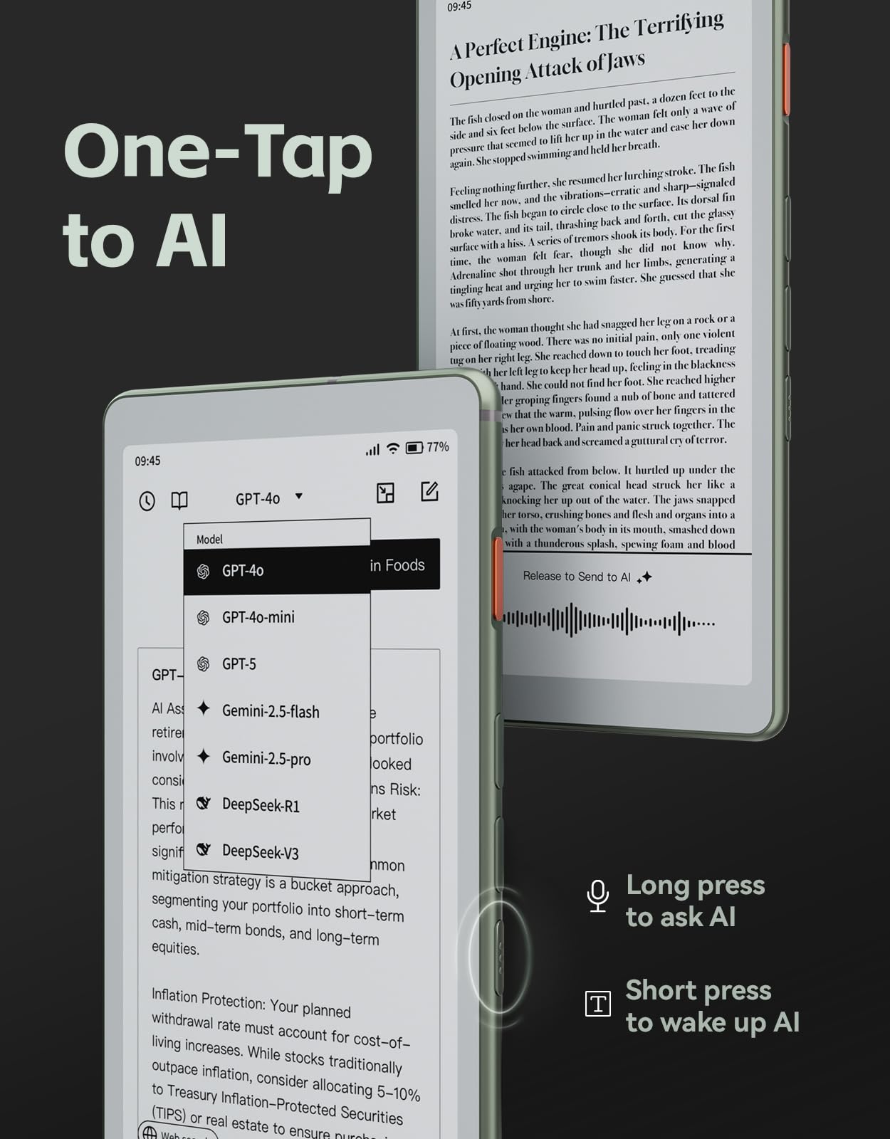 Amazon.com: VIWOODS 6.13'' Carta1300 AiPaper Reader with 4G